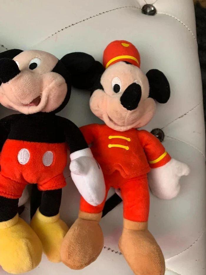 Ensemble de 3 peluche collector Mickey Disney . - photo numéro 8