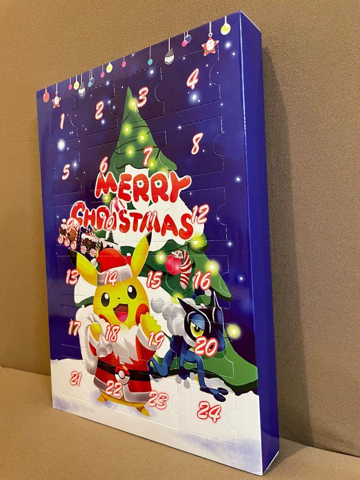 Calendrier de L’avent de noël Pikachu Pokémon - photo numéro 2