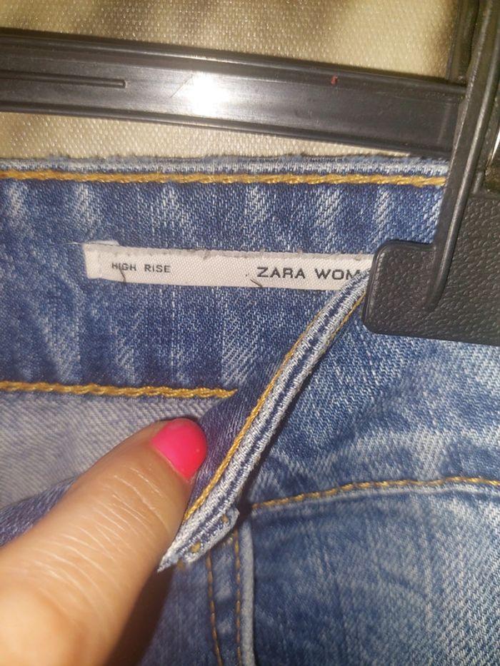 Jean used Taille haute zara - photo numéro 3