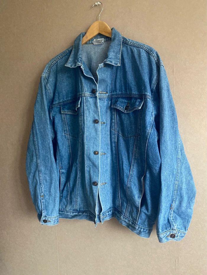 Oversize vintage denim jacket oversized - photo numéro 4