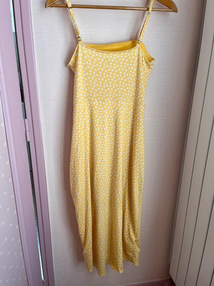 Robe taille M/38 Hollister jaune - photo numéro 4