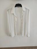 Chemisier blanc taille 42 vintage