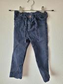 Jeans bleu marine avec ceinture 24 mois 86cm