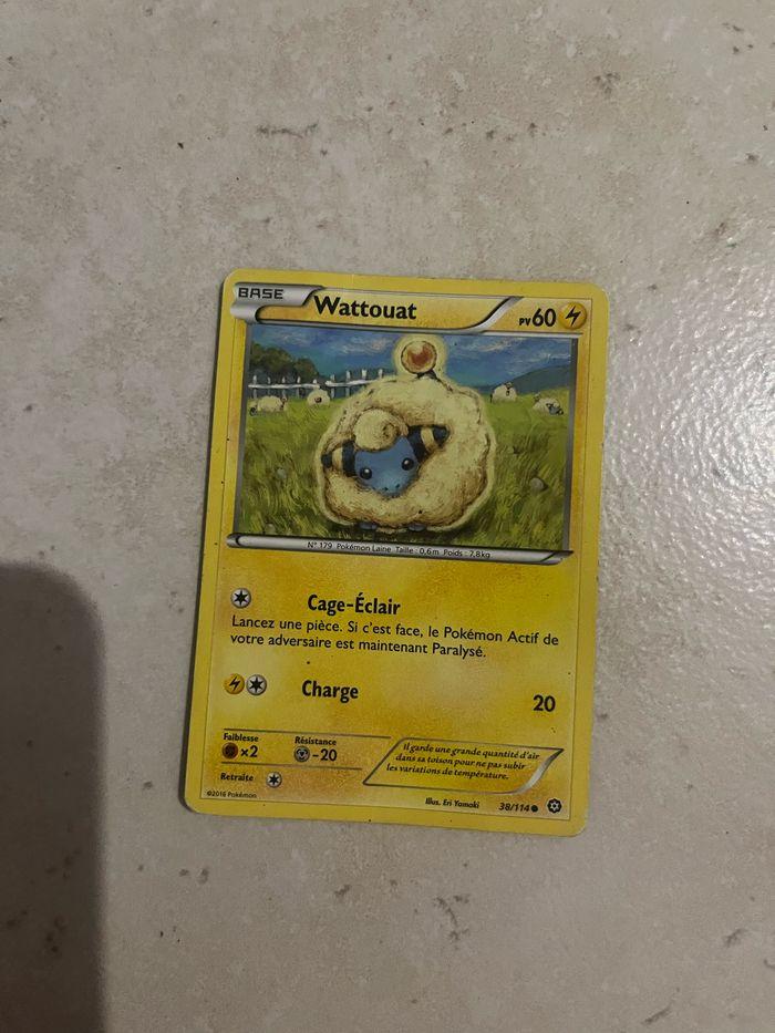 Carte Pokémon Wattouat en très bon état - photo numéro 1