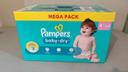 Lot de 2 paquets de 96 couches Pampers Baby dry taille 4