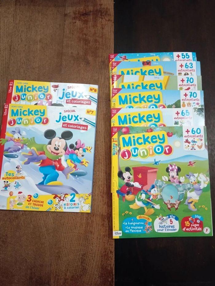 Livres Mickey junior jeux et coloriage - photo numéro 1