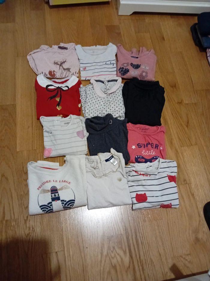 Lot de 12 t shirt 3 ans - photo numéro 1