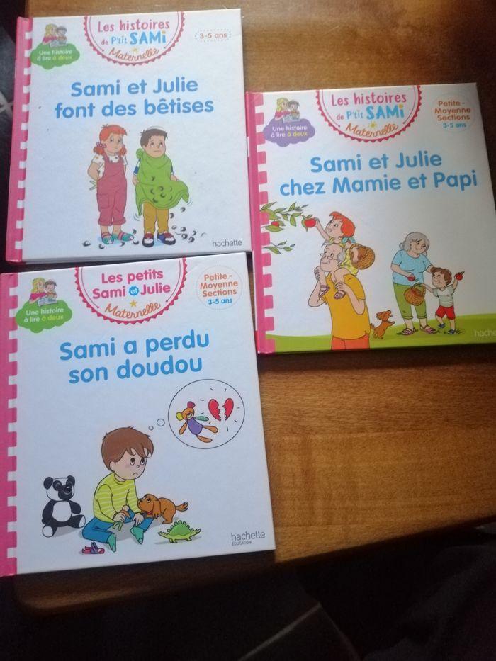 Livres Sami et Julie 3-5 ans