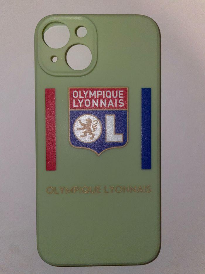 Coque iPhone 14 - Lyon 🔴🔵- 5 coloris disponibles - photo numéro 6