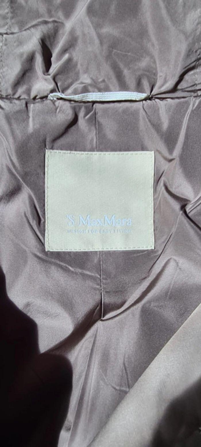 Parka Max Mara blanc cassé/ crème - photo numéro 4