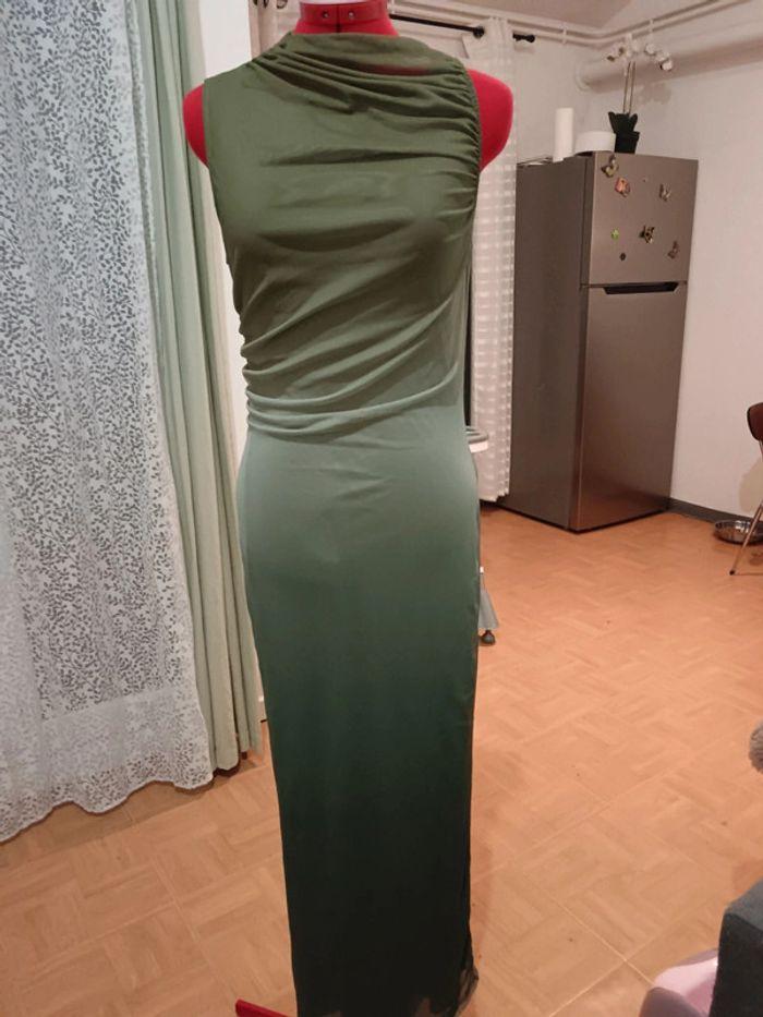 Robe verte femme - photo numéro 6