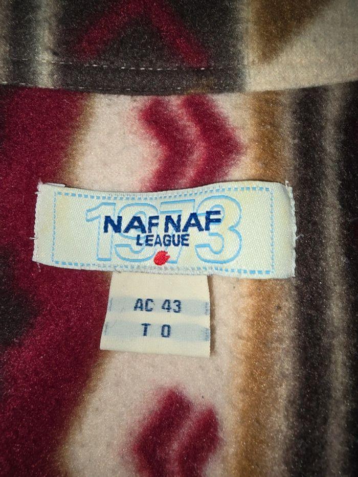 Chemise vintage  1980's naf naf  league  collection limitée - photo numéro 14