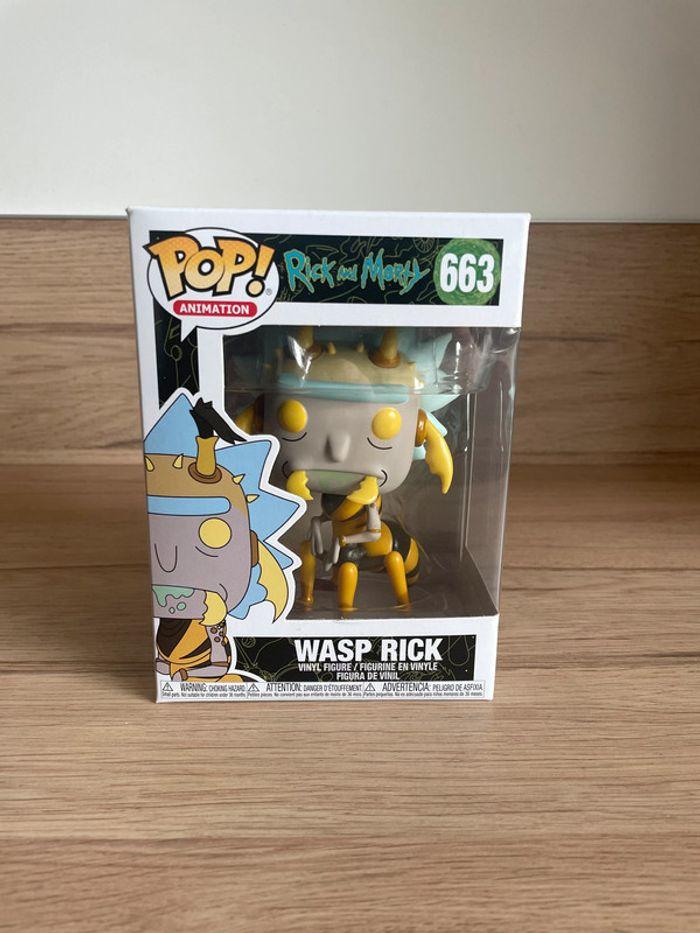 Figurine Funko Pop Rick et Morty : Wasp Rick 663 - photo numéro 1