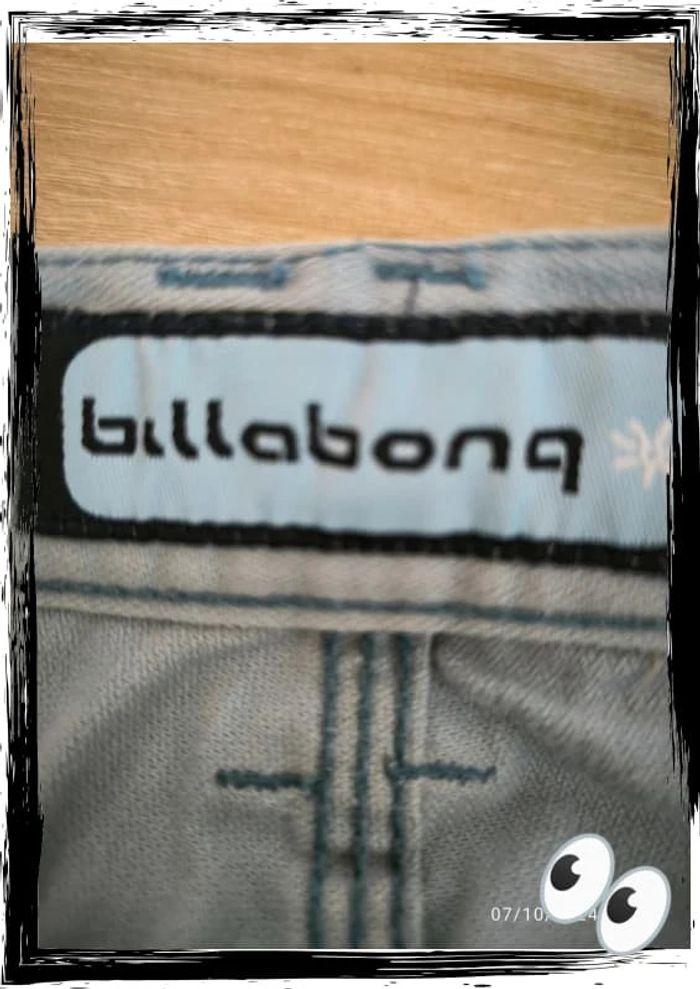 Pantalon large bleu clair Billabong taille 38 - photo numéro 4