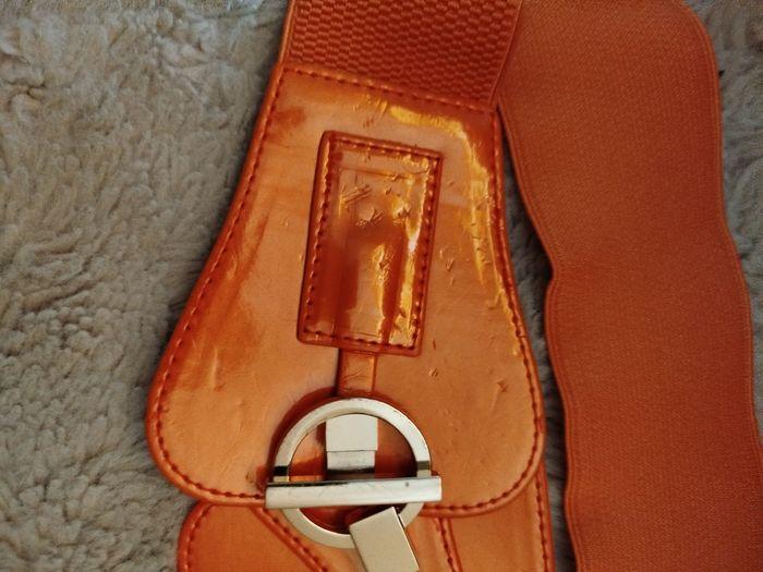 Ceinture Orange élastique Fashion - photo numéro 4