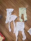 Lot de 4 collants 6-12 mois