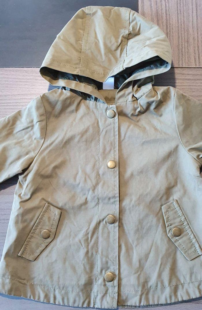 Imperméable/ veste kaki mixte 6 mois - photo numéro 1