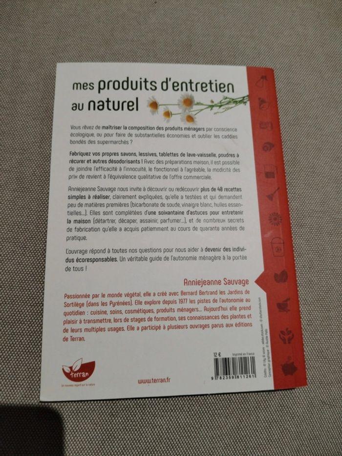 Livre Mes produits d'entretien au naturel - photo numéro 2