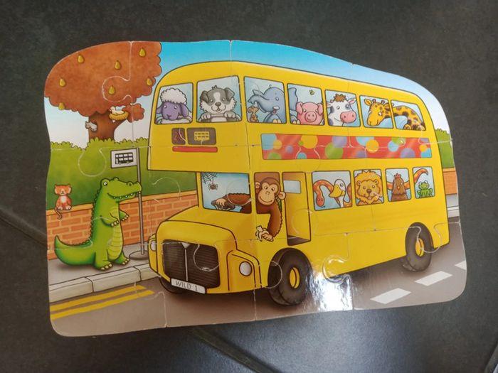 Petit puzzle réversible bus anglais - photo numéro 5