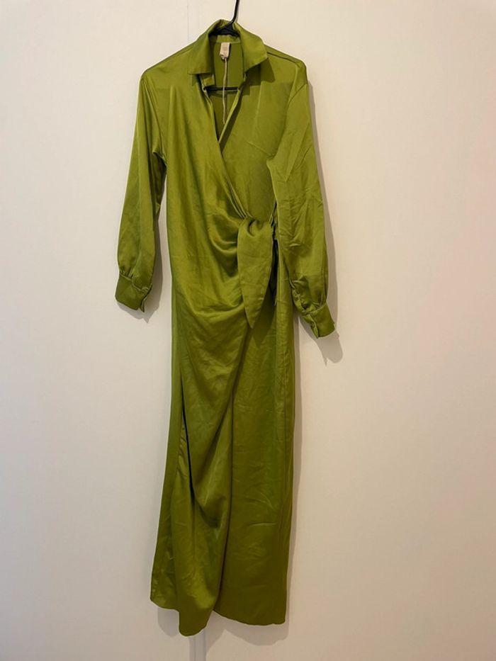 Longue robe vert - photo numéro 4