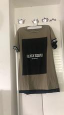 T shirt black squad