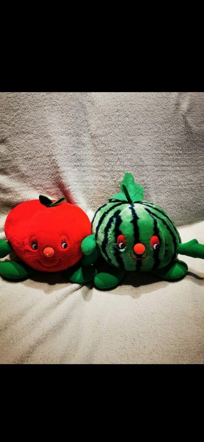 Peluches légumes