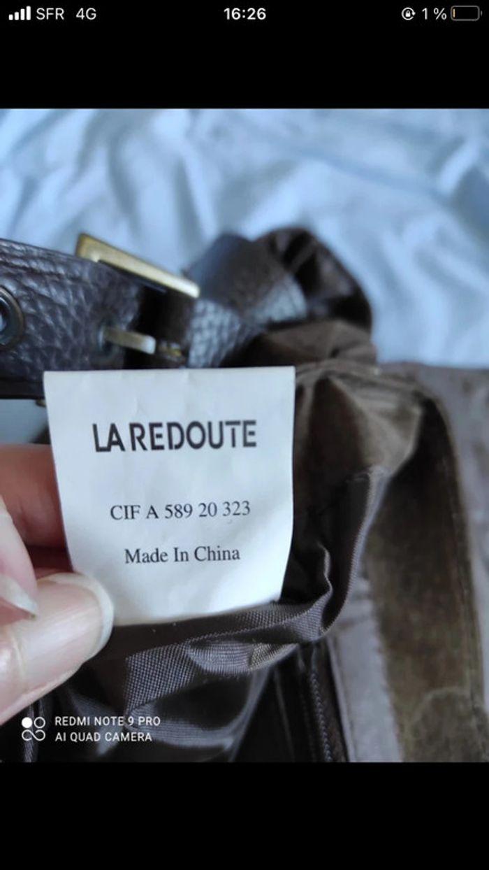 sac à main en cuir la redoute - photo numéro 2