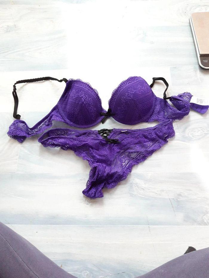 Soutien-gorge Jennyfer violet 95B - photo numéro 8