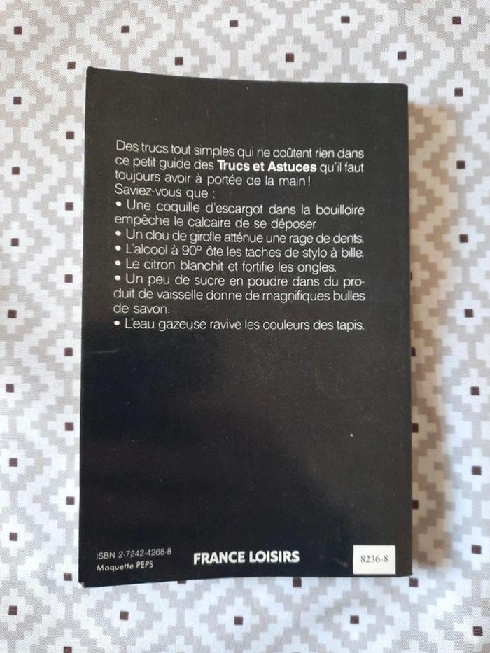 Livre "trucs et astuces " - photo numéro 2