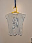 T-shirt Reine des neiges 6-8 ans