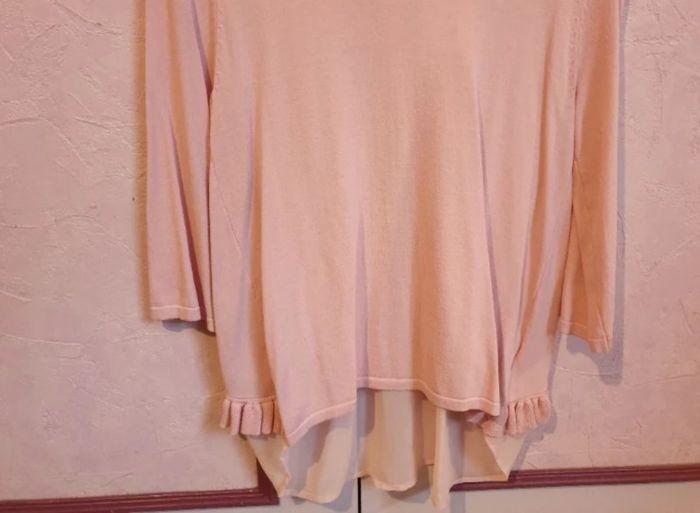 Pull tunique rose T.38/40 neuf 🏷 - photo numéro 5