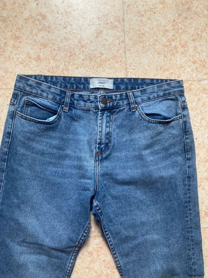 Jean droit bleu New look taille 42 - photo numéro 2