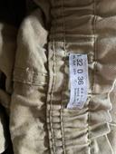 Pantalon large kaki