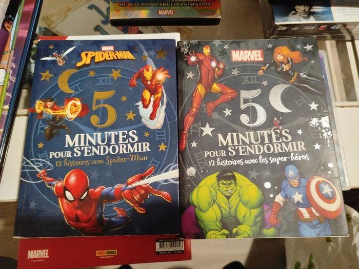 Lot livre Marvel 5 minutes pour dormir - photo numéro 1