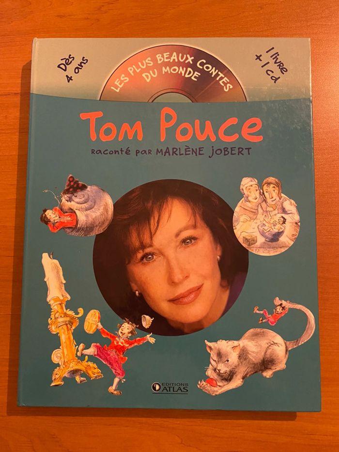 Tom pouce + CD raconté par Marlène Jobert - photo numéro 1