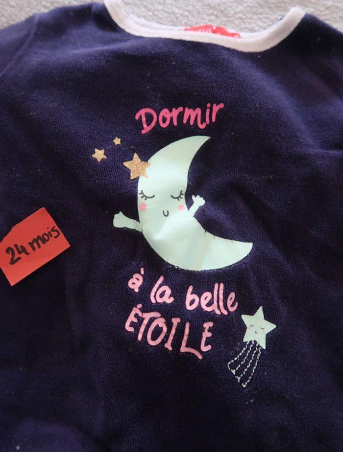 Pyjama chaud fille tissaia 2 ans - photo numéro 2