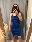 Robe bleu shein s/m