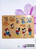 Puzzle en bois Mickey et ses amis