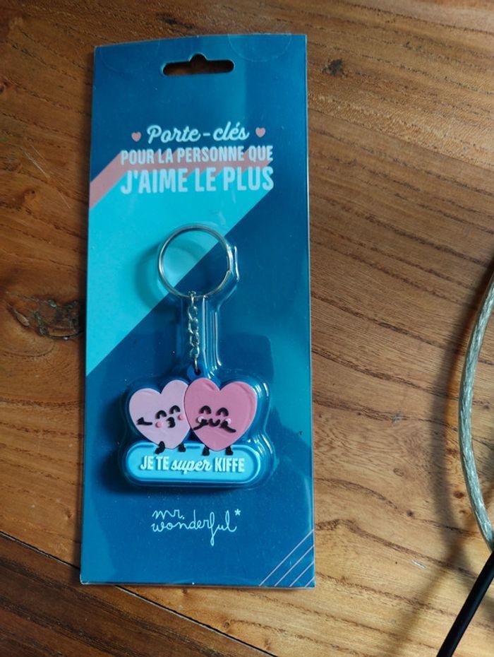 Porte clés Pour la personne que j'aime le plus - photo numéro 1