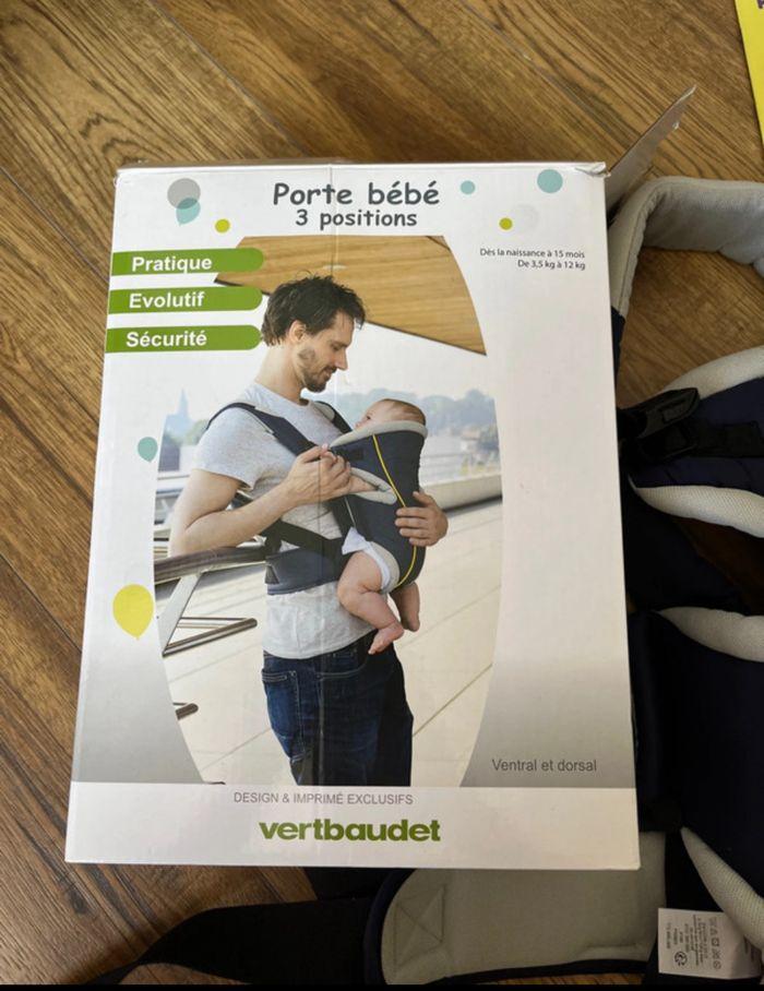 Porte bébé vert baudet - photo numéro 1