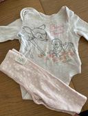 Ensemble complet Bambi Rose Pâle