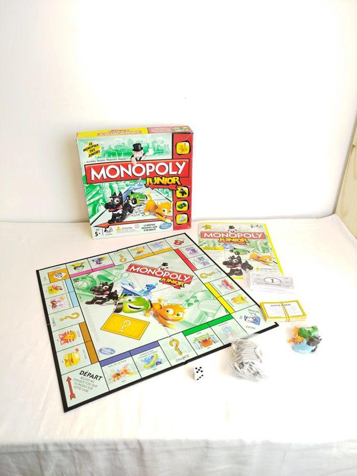 Jeu de société plateau éducatif monopoly junior des 5 ans - photo numéro 1