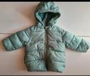 Manteau turquoise 18m