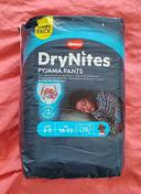 Drynites Pyjama PANTS 3-5 ans