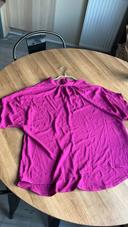 Blouse fluide violette