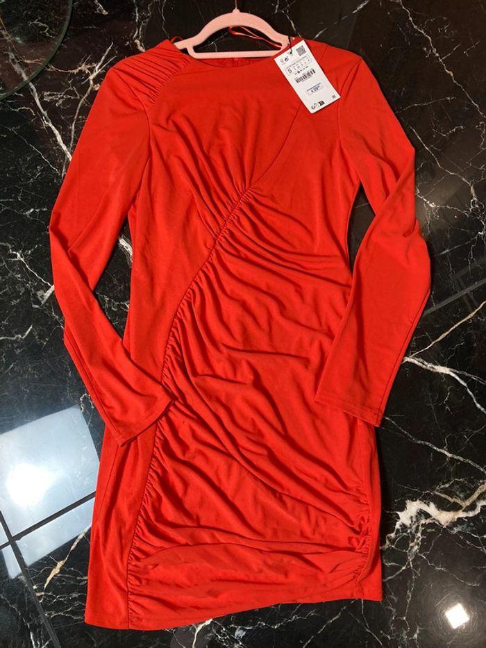 Robe rouge Zara S