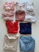 Lot de vêtements fille 9 mois