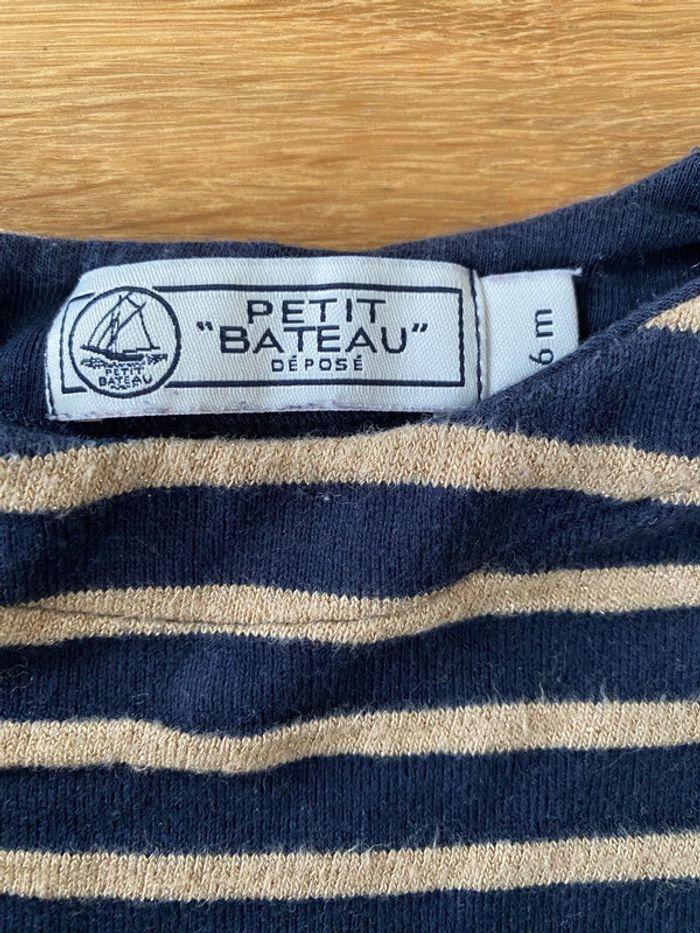 Haut manches longues petit bateau 6 mois - photo numéro 3