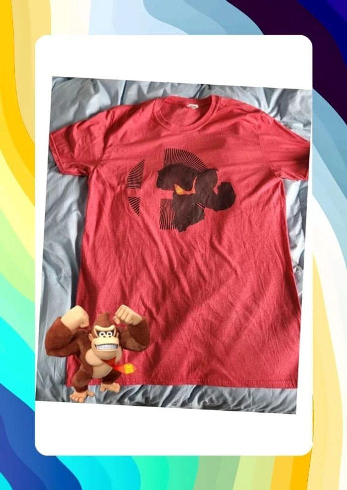 💦 T-shirt Donkey Kong taille XL neuf - photo numéro 1