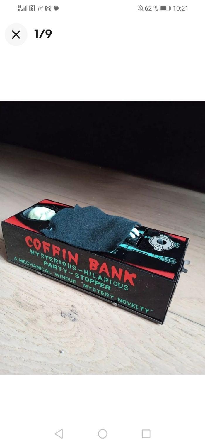 Tirelire coffin Bank de 1960 - photo numéro 9